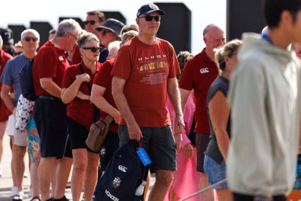 British & Irish Lions Supporters Tour Day 13, Melbourne 28/7/2025
Fans in Carins
Mandatory Credit ©INPHO/James Crombie