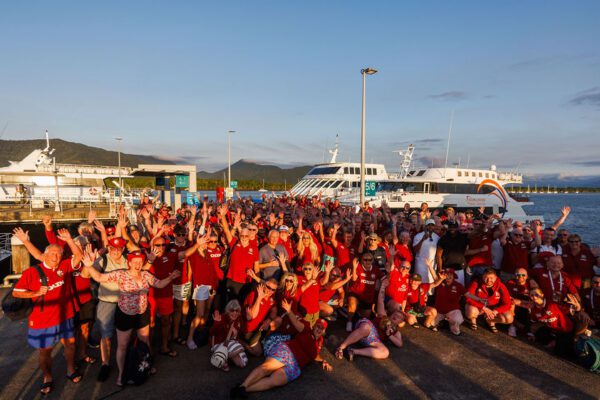 British & Irish Lions Supporters Tour Day 13, Melbourne 28/7/2025
Fans in Carins
Mandatory Credit ©INPHO/James Crombie